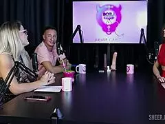 Tati Weg Bora Cast compilation with Bruna Carlos sheer red