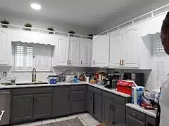 Teeny maid seduces black bull