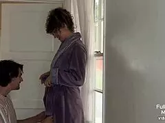 Family reunion turns awkward when stepmom gets fucked.