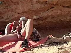 Nymphomaniac Fit German Mature Sophie Logan With Abs And Many Tattoos Pick Up For Public Fuck