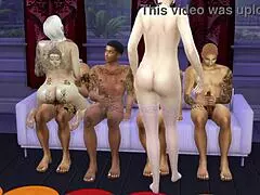 Granny Samantha and Brittany Subtly Enjoy BBC Group Action