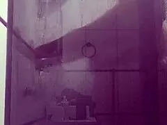 Stepmom bathroom sex: big tits, huge ass, monster cock action