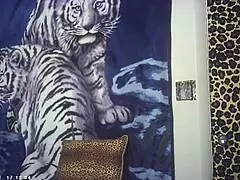 behind the scenes, does this big breast brunette babe feel the italian pound machine?