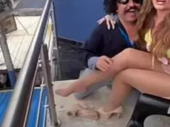 'I have piercings in my pantyhose,' says milf.