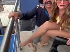 'I have piercings in my pantyhose,' says milf.