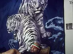 behind the scenes, does this big breast brunette babe feel the italian pound machine?