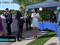 'sloppy orgy with stepmommy' gal and aubree