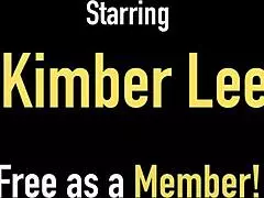 some lucky guy drained his dick on kimber lee's hand?