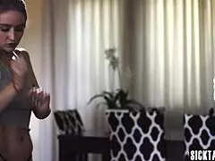 Big Tits Milf Rachael Cavalli Rode Hot Teen Laney Grey After Intense Kissing