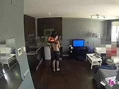 Cuban assistant offers full service to Jordi the cock boy at Fakings