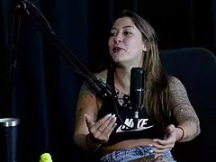 Naughty Interview Full of Fucking with Damiana and Grandma Moai in Porn Cast Brazil - Part 2