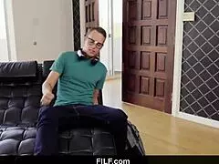 Filf - Lily Lane Catches Stepson Jerking Off To His Stepmom