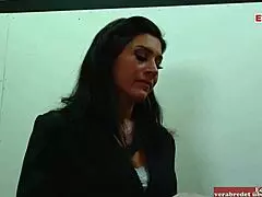 Busty Curvy Milf With Natural Tits Gets Fucked Hard In An Elevator