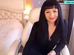 Helga Muah aka Jessy Chair, are you teasing and stripping while caressing your clit?