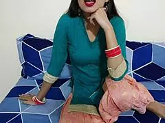 Hot milf bhabhi in roleplay sex with innocent devar 😍