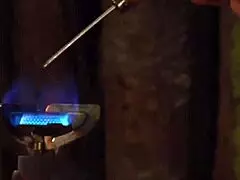 Wow, The Busty Big Tits Lesbian Slave Gets Tied Up And Branded By Dominant Mistress 😏