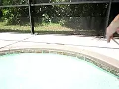 poolside milf getting so wet?