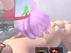 MILF suger Roblox-kuk dristig i furry-stil.