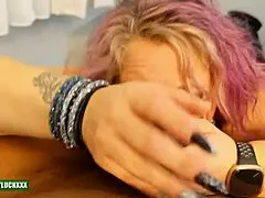 Lucky Gurl Ms Naughty Angel Throat Fucks BBC In Best POV Blowjob Ever!