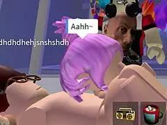 milf sucks roblox cock boldly in furry style