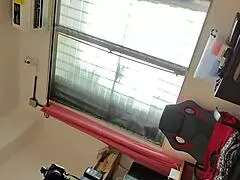 pov stepson caught his stepmom masturbating then fucked her and powerfully cum on her ass - panama