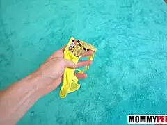 Stepmom takes care of her stepson in a taboo scenario