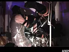 Rubbernurse Agnes - Transparent Nurse Dress With Blowjob Mask - Prostate And Internal Colon Massage - Final Wanking Off The Balls Snot