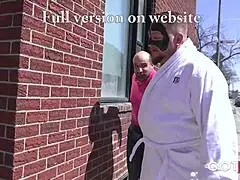 Got mum, cute blonde milf nailed by two dudes