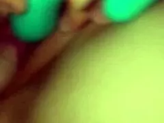 Hot milf squirting powerfully during intense play