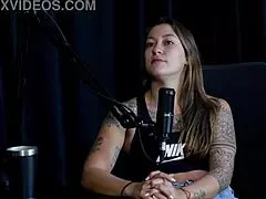 Flor de Damiana interviews Grandma Moai in naughty Porn Cast Brazil part 8