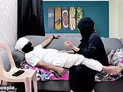 Indo bokep muslim girl arabic teacher and student shes fast learner lessons went perfect