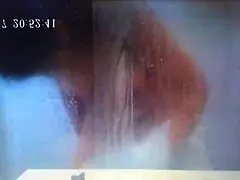 German wife cum in shower - hide cam