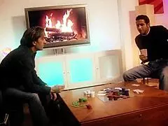 kinky babe getting her tight holes stuffed with two fat cocks