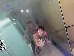 gia lov3ly receives a surprise at miami hotel