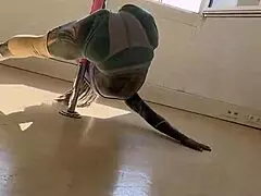 Dancing on the pole and enjoying the good moments in life thanks to 2beepole for teaching me new skills -- inkedgirl d