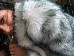 I love this milfy calla compilation of fetish blowjobs and rough sex in sexy fur coats.