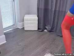 An older woman brings so much fun in this solo series, part 167.