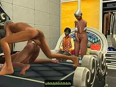 Indian step dad fucks his step daughter in front of step mom and step son - desi teen 18+ fuck