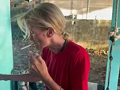 I gave her a massage but it turned into real homemade sex, oops!