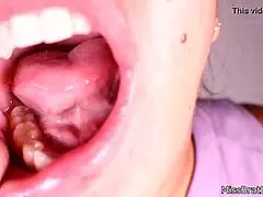 Mouth Fetish Closeup: Gagged And Choked In Intense BDSM Play With Rough Handling And Fetish Elements