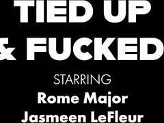 redhead hottie jasmeen lafleur gets tied up and banged by rome major