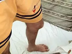 How hot desi maid pleases master with pussy fucking