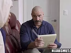 The hot Muslim wife gets fucked by the sleazy therapist in hardcore action.