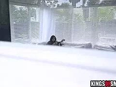 Young Guy Caught Spying On Milf Neighbor Monica Sage!