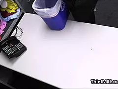 Big tit thief nurse blows officer after getting busted