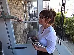 i cant believe melody and jasin that milf pawg saleswoman had so much fun with the fuck machine in the dungeon