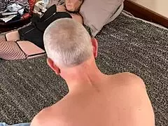 Granny Carmen surprises as cocksucker extraordinaire