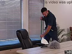 Janitor And Worker DP Fuck Milf Maid!