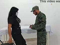 I am the Latina doctor in the military hospital who fucks shamelessly during the medical consultation; I'm a medical whore.
