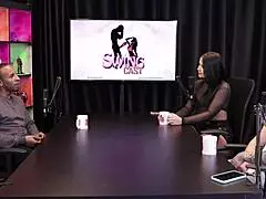 Compilados Do Negro Top Oficial No Papo Com Tifany Swing Cast - Parte 1 Watch On Sheer Red